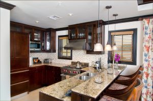 sala de estar e cozinha