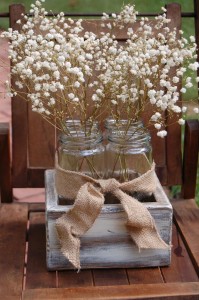 Decoração de casamento com garrafa