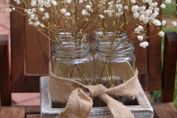 Decoração de casamento com garrafa Decoração de casamento com garrafa