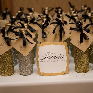 Decoração de casamento com garrafa