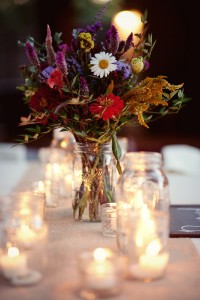 Decoração de casamento com garrafa