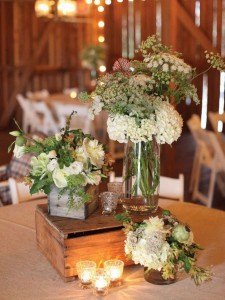 Decoração de casamento com garrafa