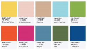 Cores Pantone