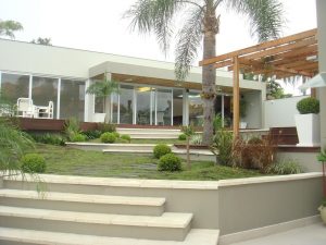 benefícios da porta de vidro quintal