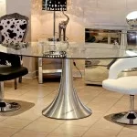 tampo de mesa de vidro