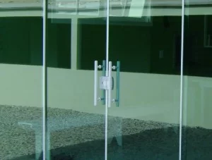 puxador para portas de vidro