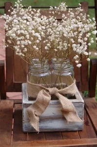 Decoração de casamento com garrafa