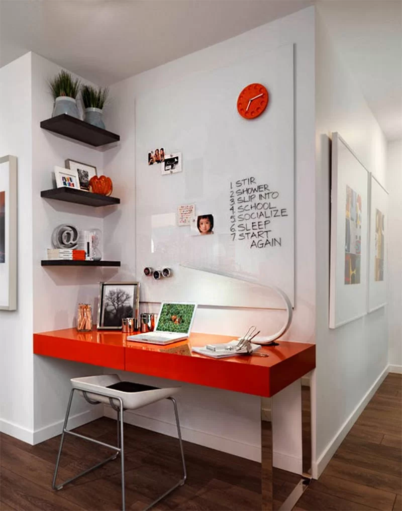 mural de vidro escritório