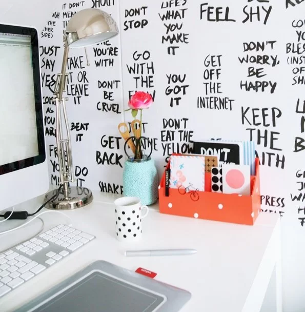 adesivo parede escritório