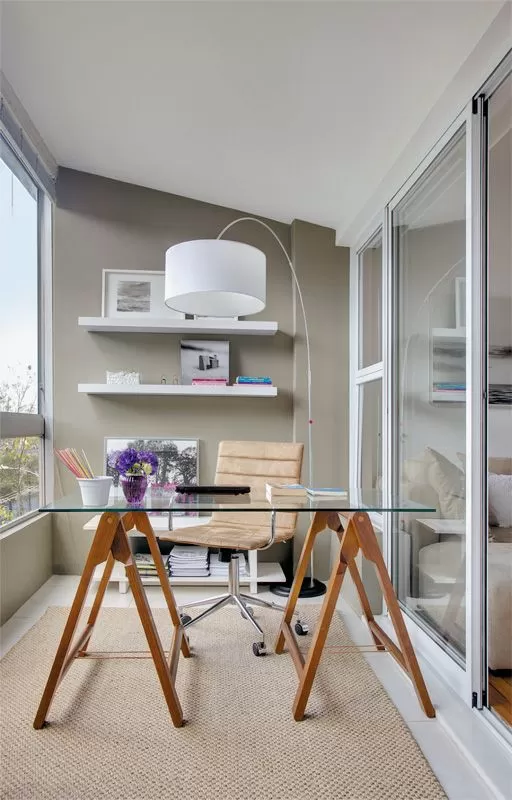 tampo de vidro escritório