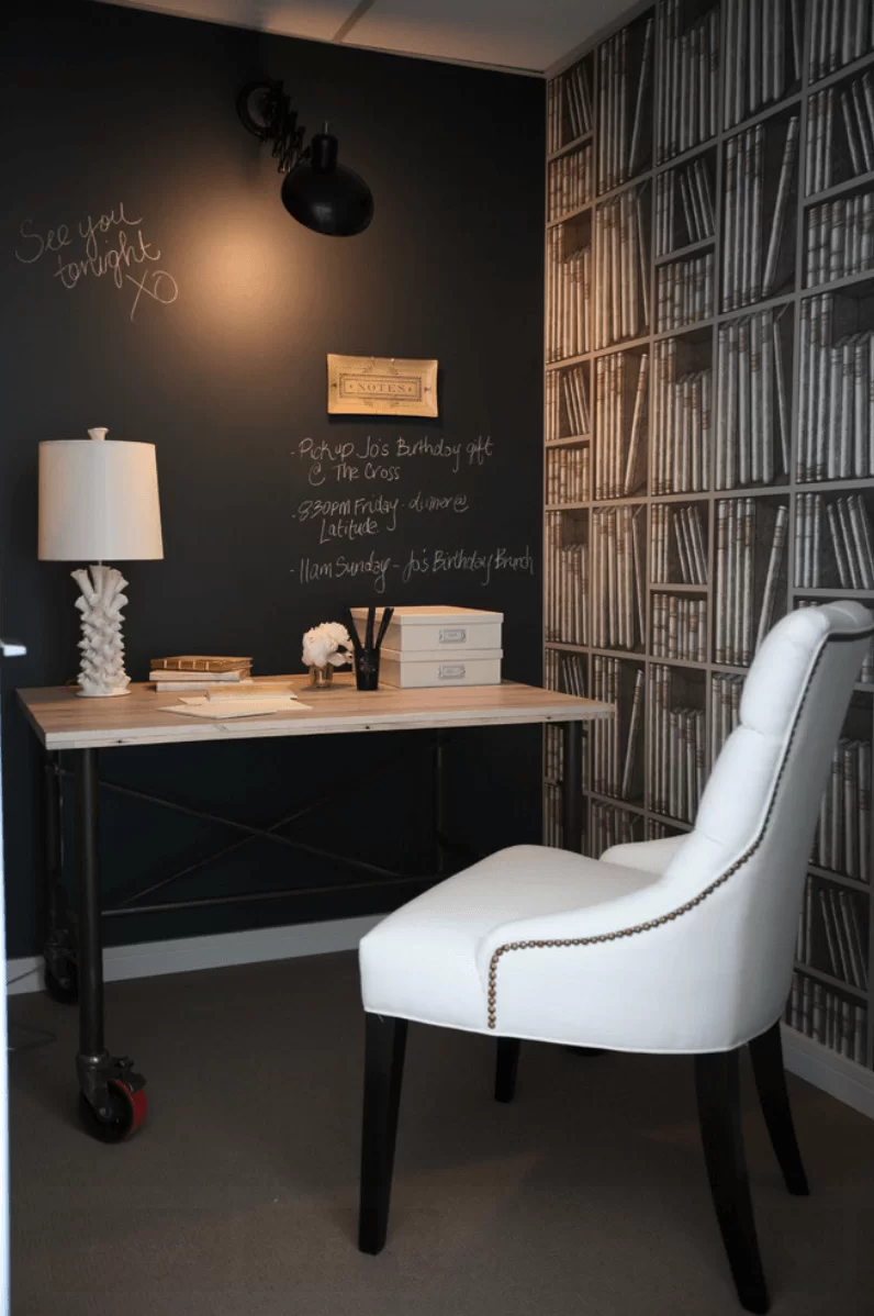 mural lousa escritório