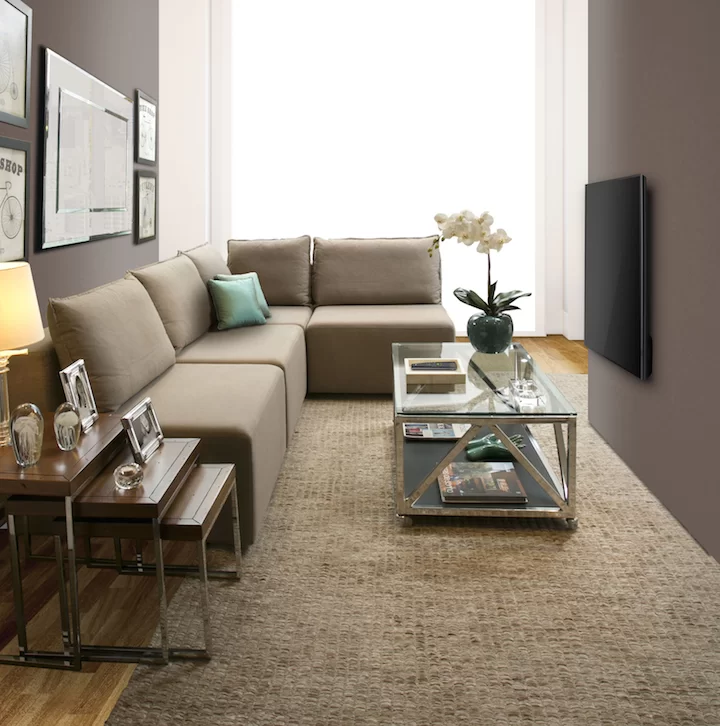 mesa de centro vidro