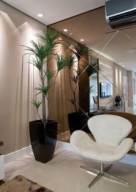 espelhos na diagonal