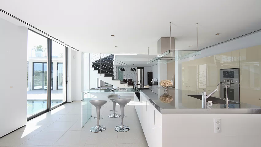 comprar móveis de vidro