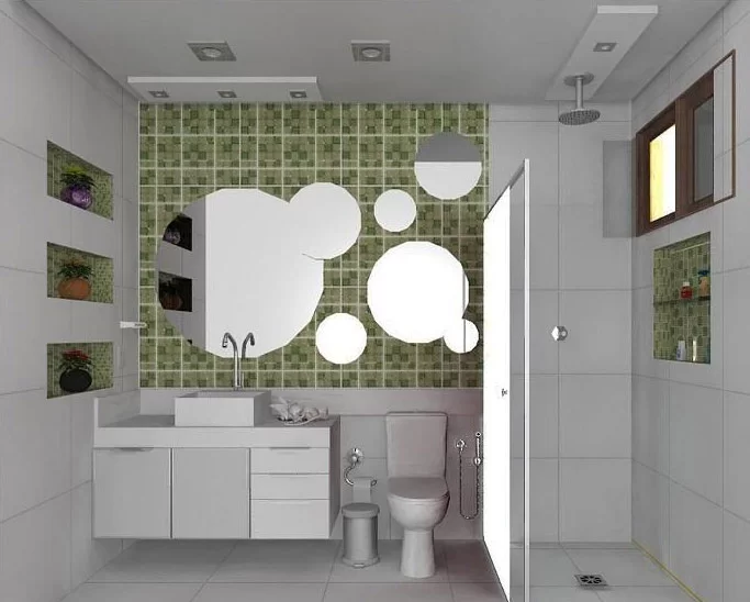 como usar espelhos decorativos