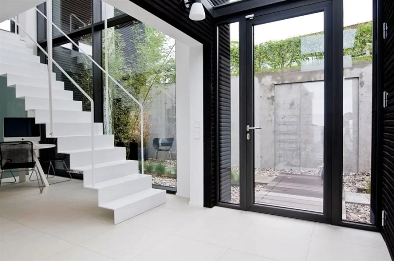 acessórios para porta de vidro