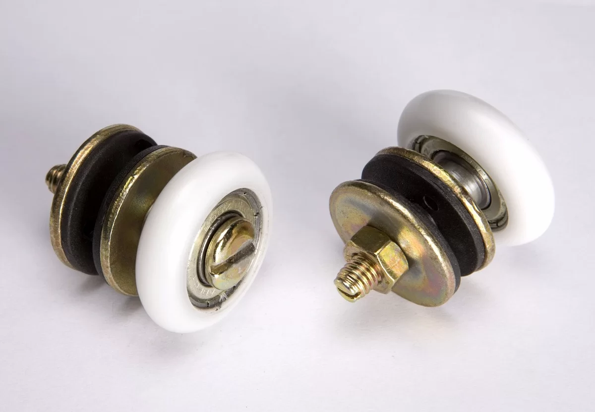 roldana para janela de vidro