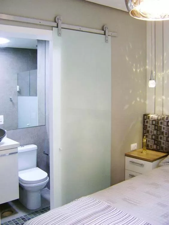 porta de correr banheiro