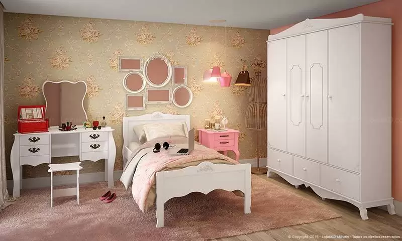 quarto espelho vintage
